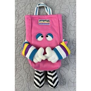 Vintage Dooffles Doofles Bag Plush Pink Tote Imagination Factory 1988 Novelty